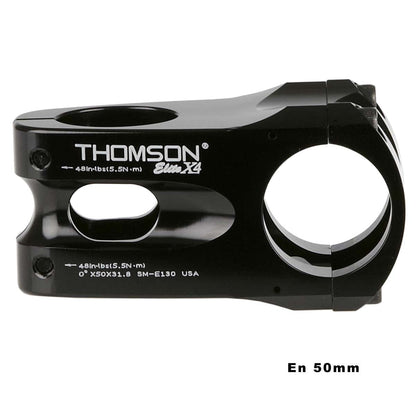 Attacco Manubrio THOMSON ELITE X4 0° Ø perno 28,6 mm