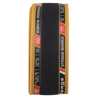 Pneumatico CHALLENGE OPEN STRADA BIANCA PRO 700x30c TubeType Flessibile Beige