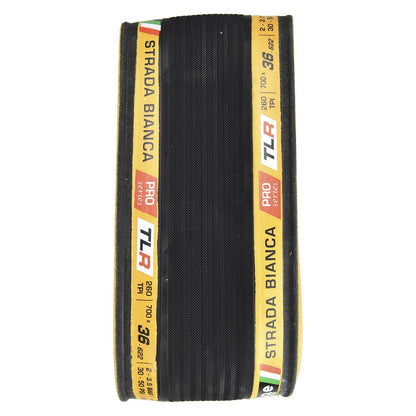 Pneumatico CHALLENGE STRADA BIANCA PRO 700x36C Tubeless Ready Nero