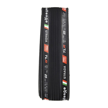 Pneumatico CHALLENGE OPEN STRADA 700x25c Tubeless Ready Nero