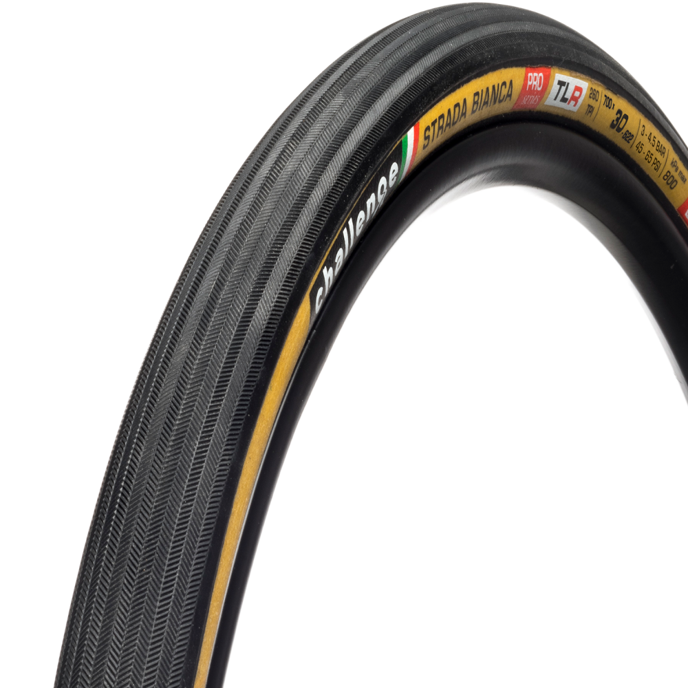 Copertone CHALLENGE OPEN STRADA BIANCA 700x30c Tubeless Ready Beige