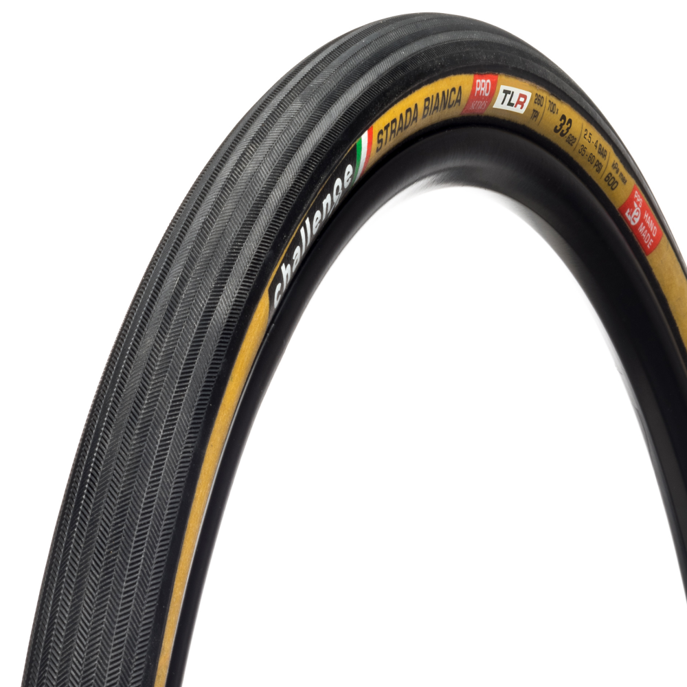 Copertone CHALLENGE OPEN STRADA BIANCA 700x33c Tubeless Ready Beige