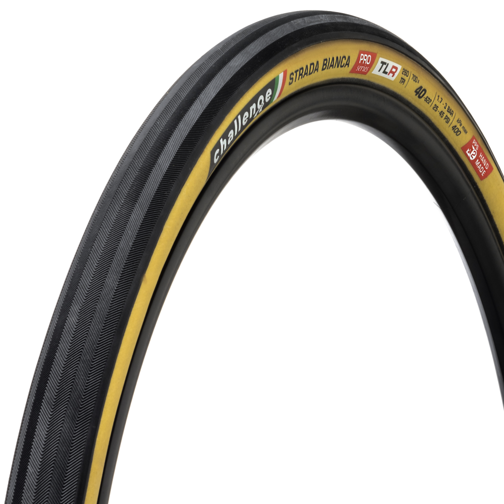 Copertone CHALLENGE OPEN STRADA BIANCA 700x40c Tubeless Ready Beige