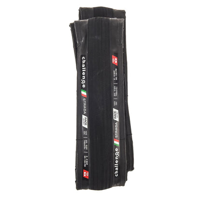 Pneumatico CHALLENGE STRADA RACE 700x25c TubeType Flessibile Nero