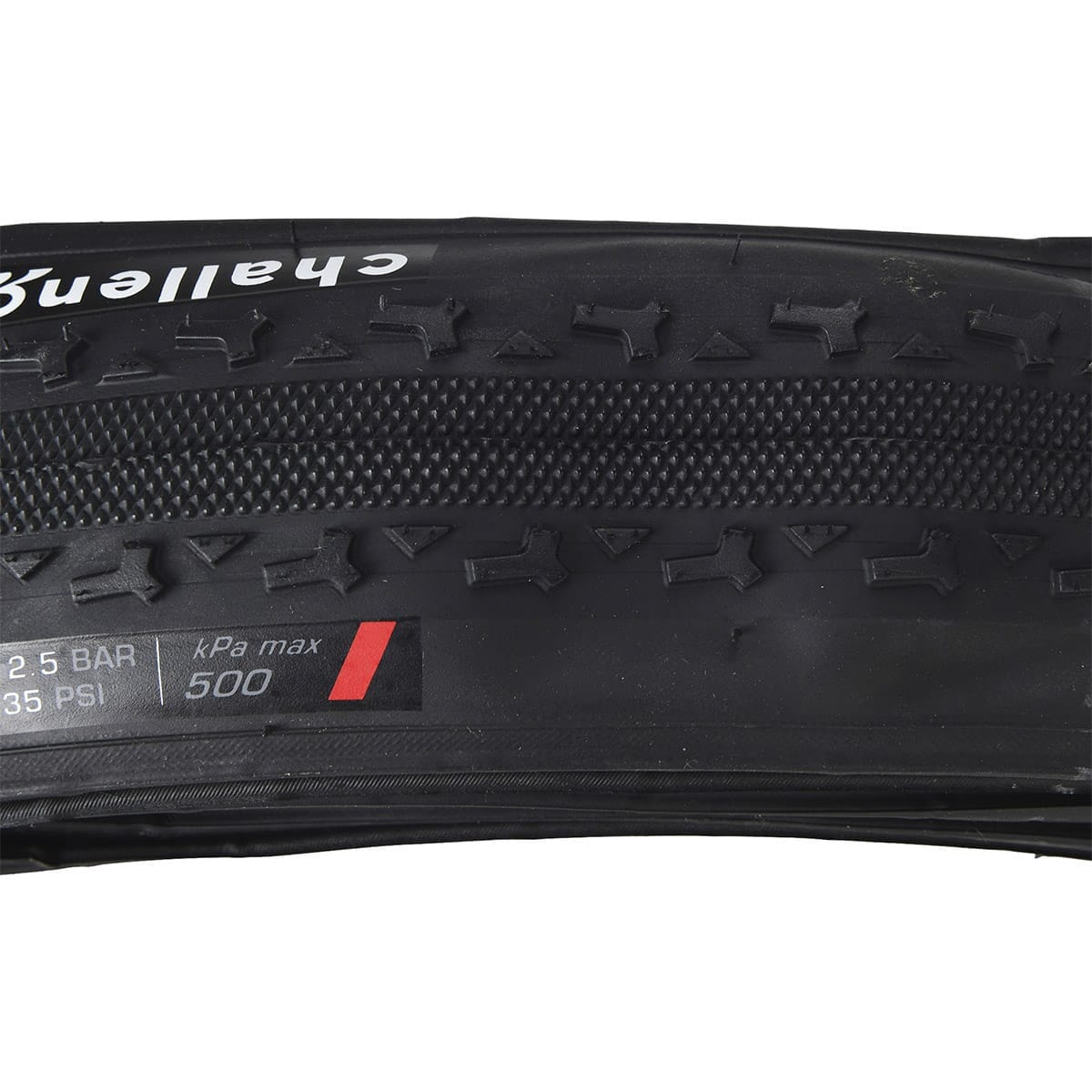 Pneu CHALLENGE CHICANE 700x33c Tubeless Ready Souple Noir