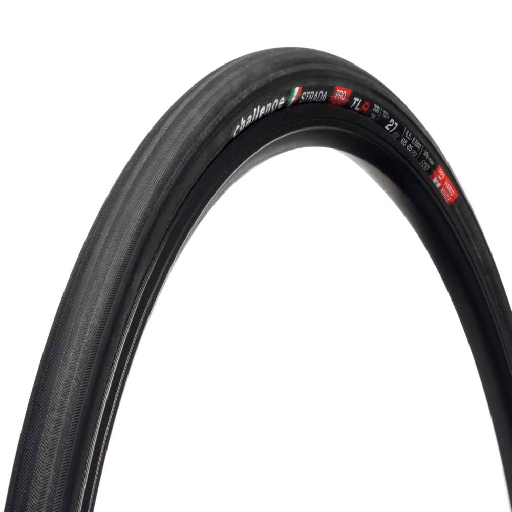 Copertone CHALLENGE STRADA 700x27c Tubeless Ready Nero