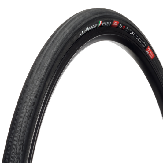 Copertone CHALLENGE STRADA 700x30c Tubeless Ready Nero