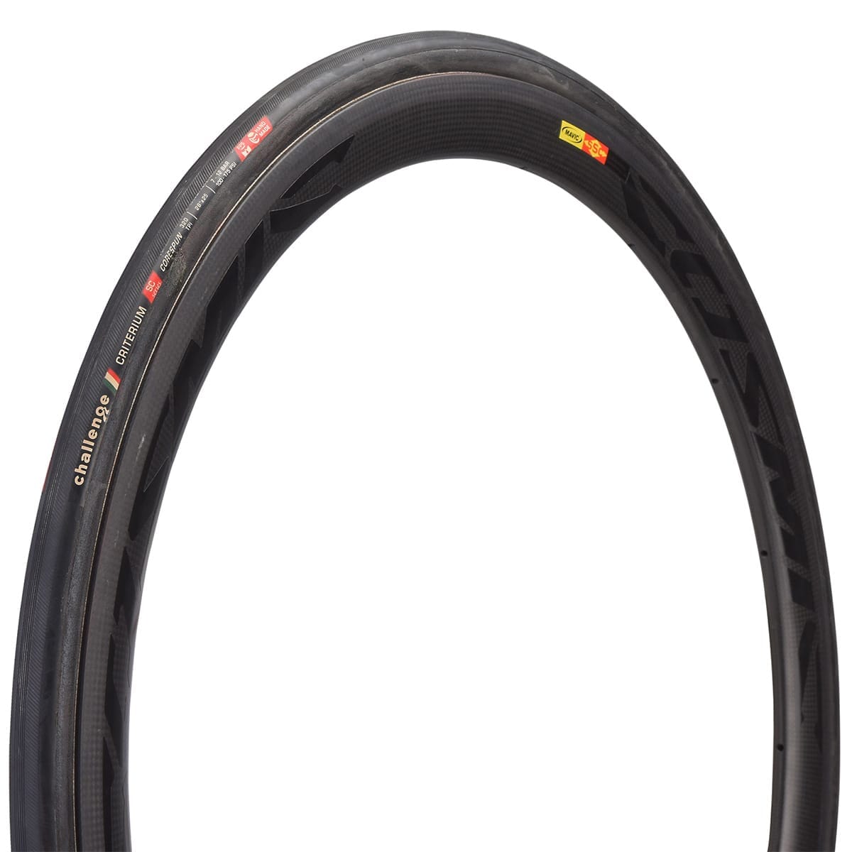 Boyau CHALLENGE CRITERIUM SC CORESPUN 700x25c Noir