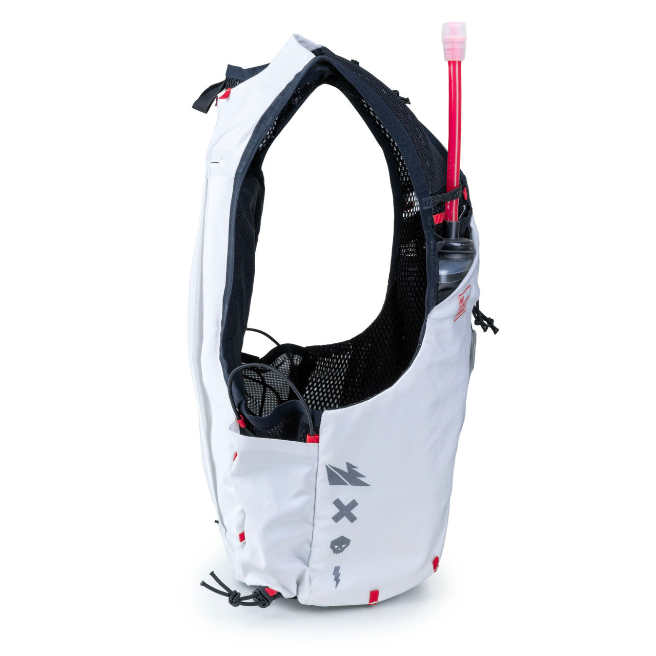 Giacca d'idratazione USWE TRAIL RUNNING 8L bianca