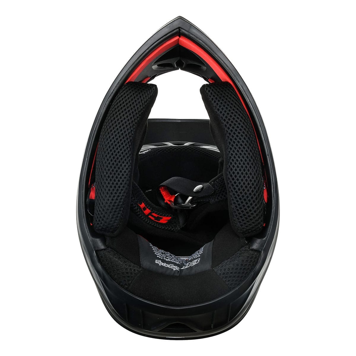 Casque VTT TROY LEE DESIGNS D3 FIBERLITE MONO Noir