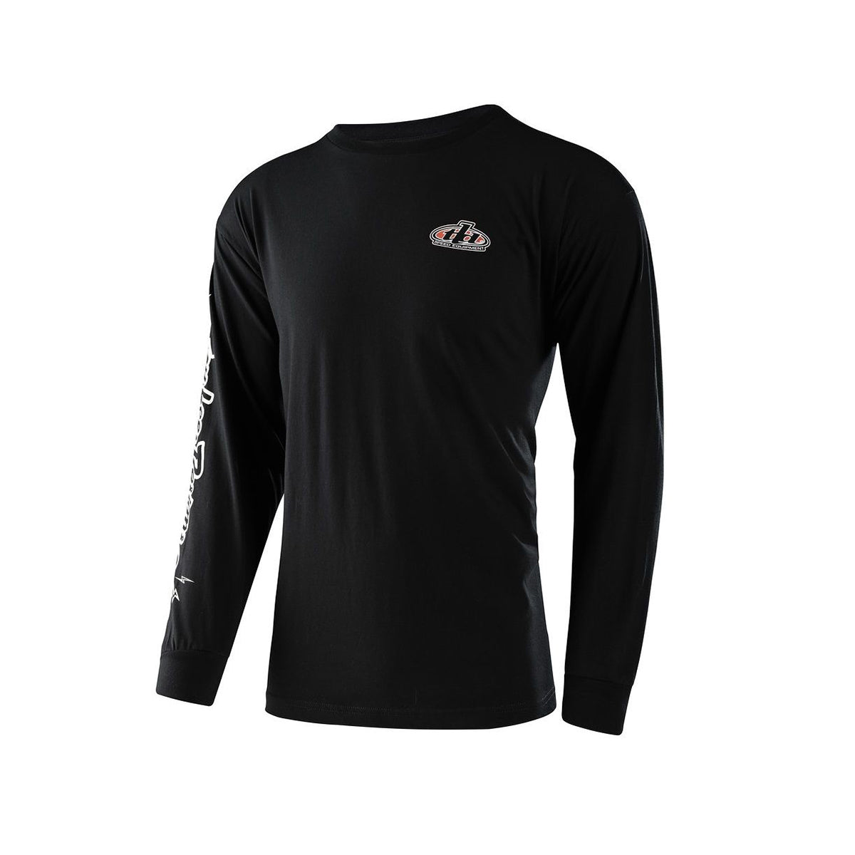 Maglia a maniche lunghe TROY LEE DESIGNS PISTONBONE Nera