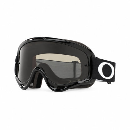 Maschera OAKLEY O FRAME MX Jet Black con lente grigio scuro - OO7029-56