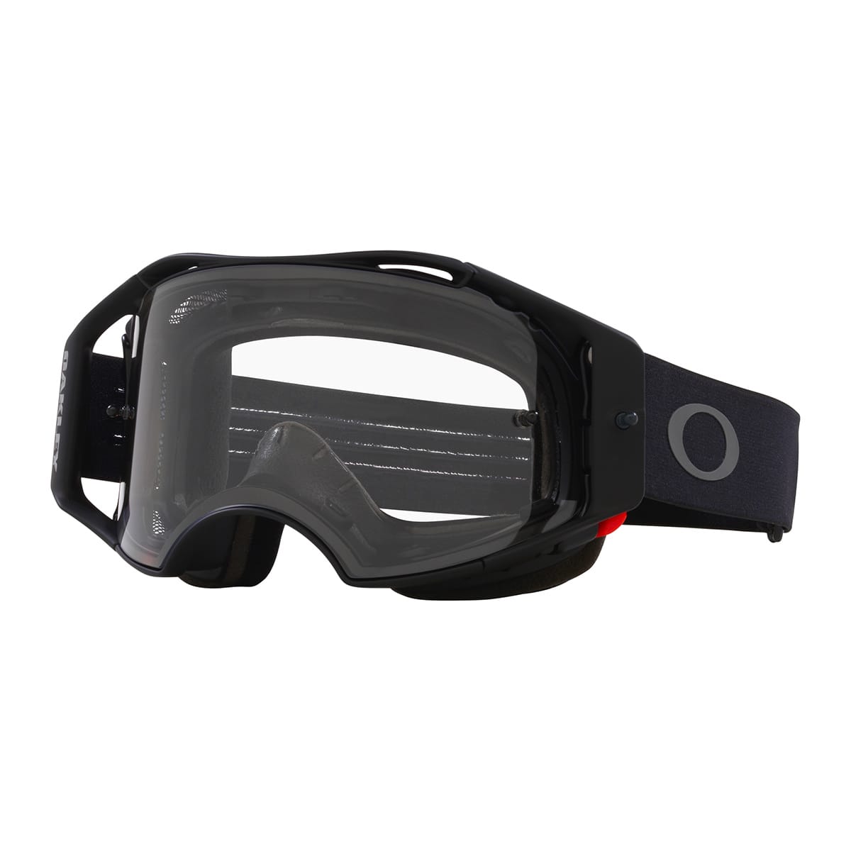 OAKLEY AIRBRAKE MTB Occhiale nero canna di fucile trasparente OO7107-21