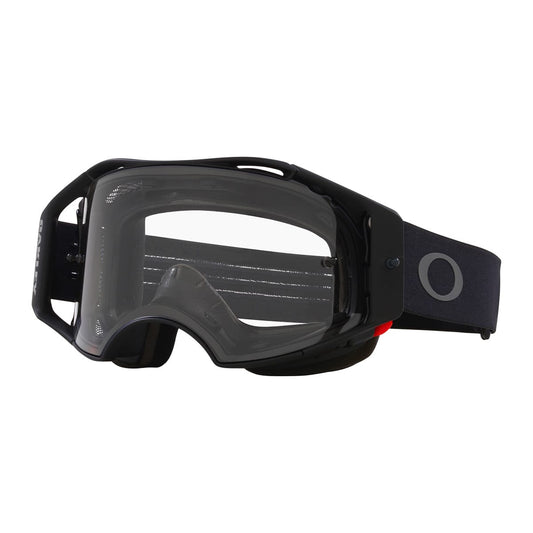 Occhiali OAKLEY AIRBRAKE MTB nero canna di fucile lente trasparente 0OO7107-21