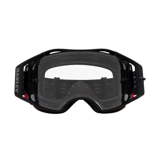 Maschera OAKLEY AIRBRAKE MTB Black Gunmetal Schermo Trasparente OO7107-21