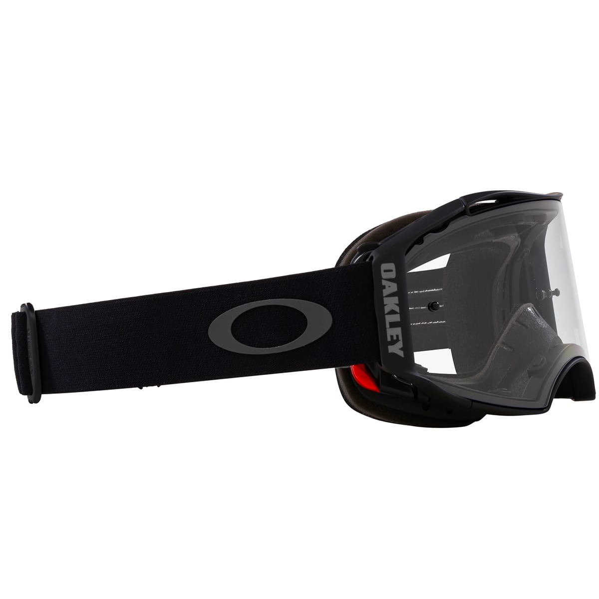 OAKLEY AIRBRAKE MTB Occhiale nero canna di fucile trasparente OO7107-21