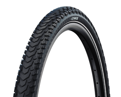 Pneumatico SCHWALBE MARATHON MONDIAL 700x47 ADDIX V-Guard Reflex TubeType Pieghevole Nero