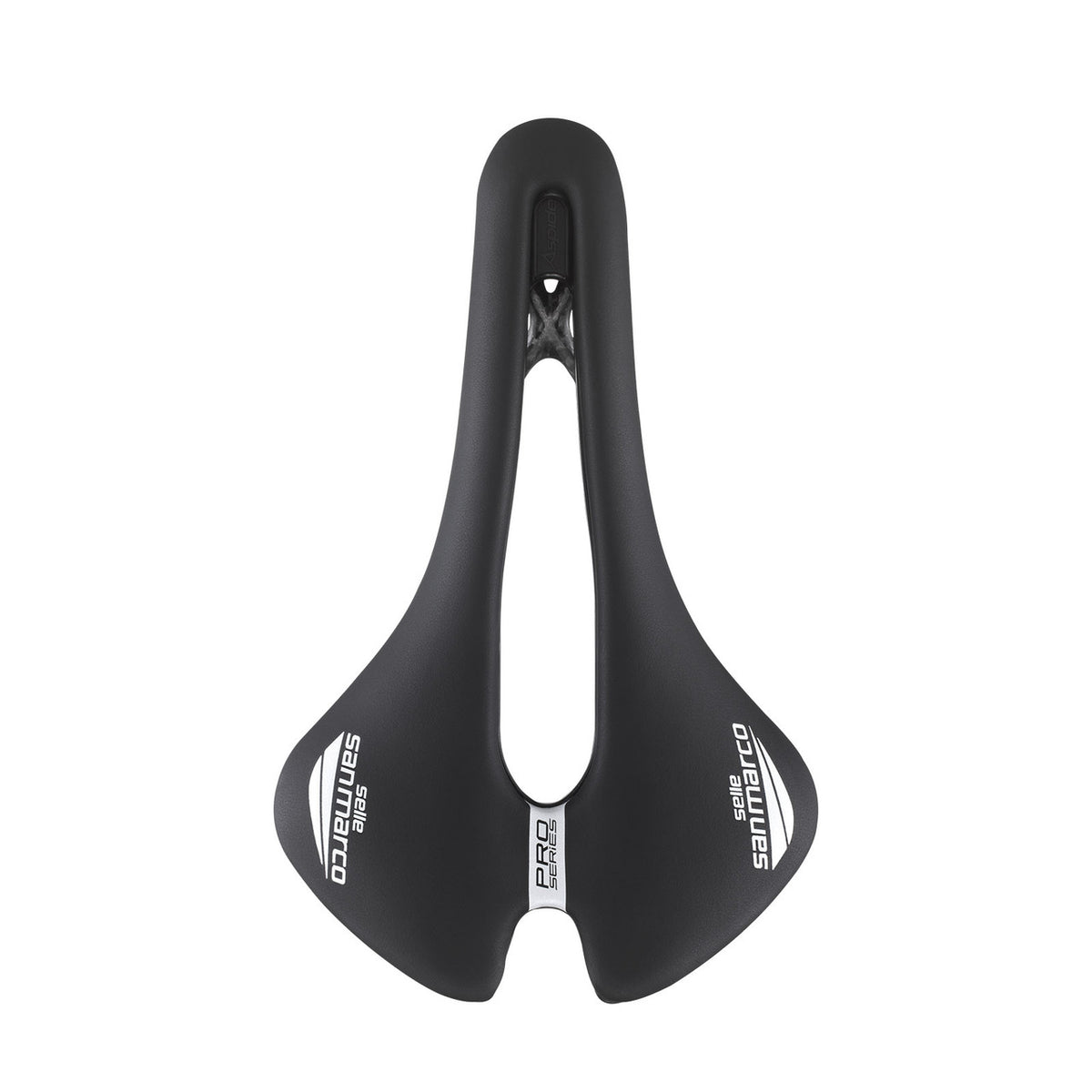 Sella SAN MARCO Aspide Short Carbon FX Pro Series L3 - vista dall’alto