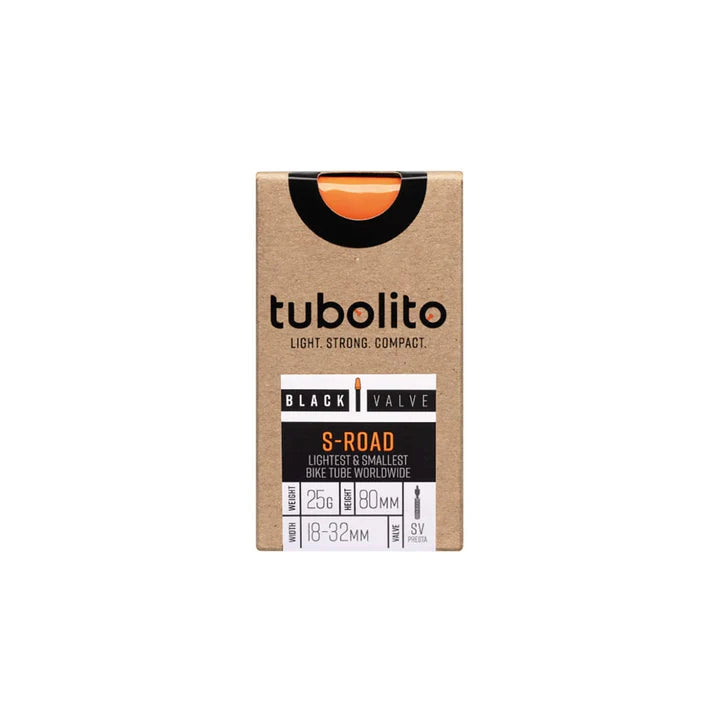 Camera d'aria TUBOLITO S-ROAD 700x18/32 Presta Black