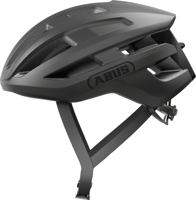 ABUS POWERDOME Casco da strada nero opaco