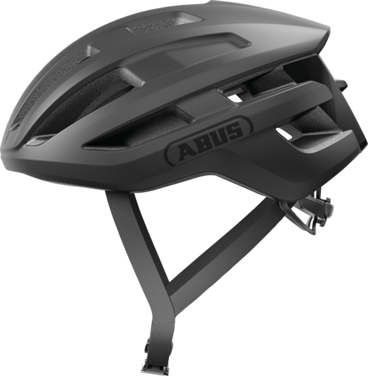 ABUS POWERDOME Casco da strada nero opaco