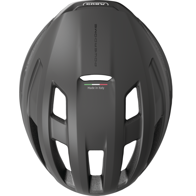 ABUS POWERDOME Casco da strada nero opaco