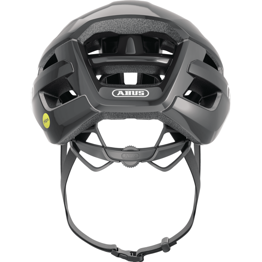 ABUS POWERDOME MIPS Casco da strada nero lucido