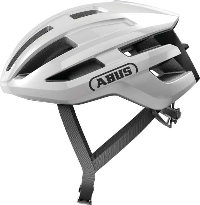 ABUS POWERDOME Casco da strada bianco
