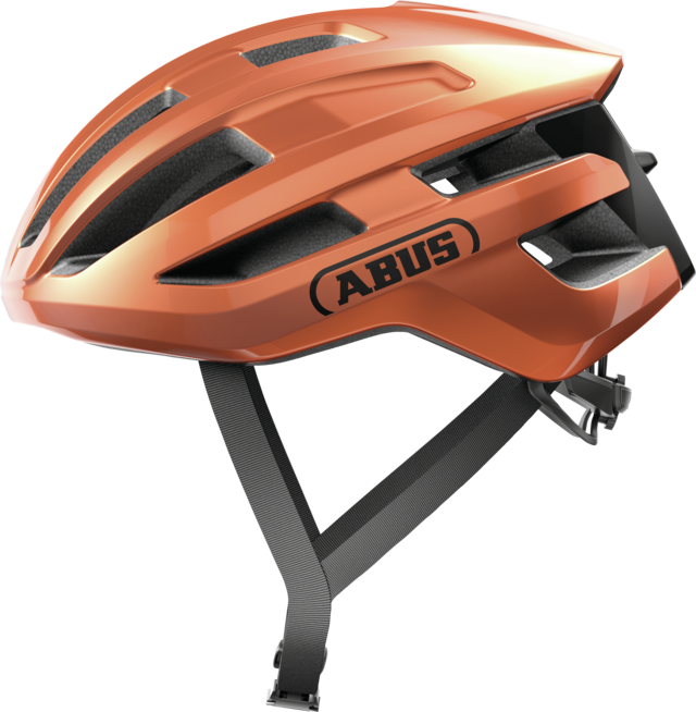 ABUS POWERDOME Casco da strada arancione