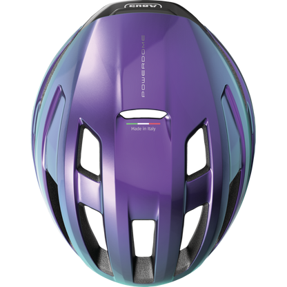 Casco Strada ABUS POWERDOME Flip Flop Viola