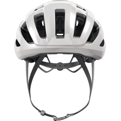 Casco da Strada ABUS POWERDOME MIPS Bianco Lucido