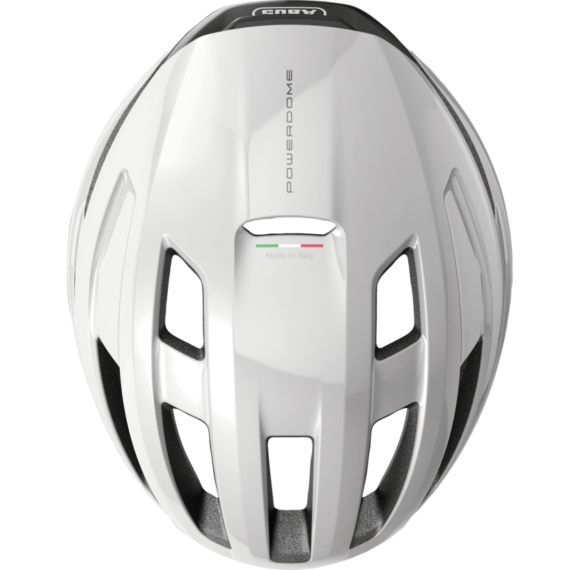 ABUS POWERDOME MIPS Casco da strada bianco brillante