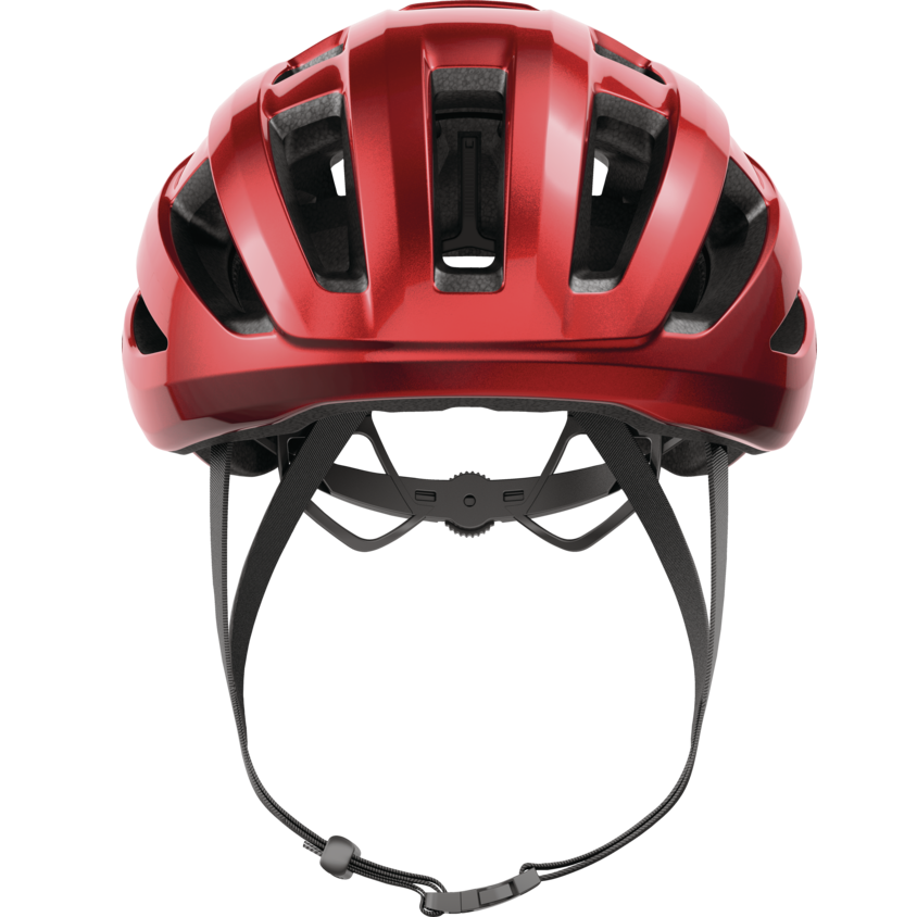 ABUS POWERDOME MIPS Casco da strada rosso