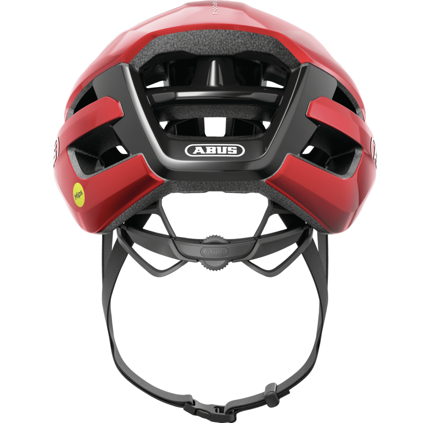 ABUS POWERDOME MIPS Casco da strada rosso