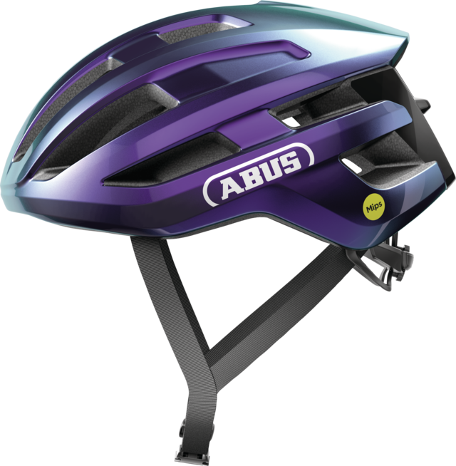 ABUS POWERDOME MIPS Casco da strada viola