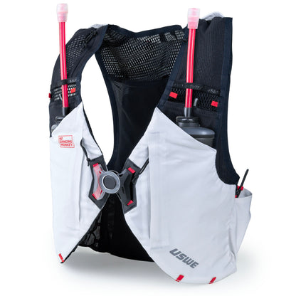 Gilet di Idratazione USWE VST Trail Running 8 L Bianco