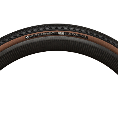 Pneumatico HUTCHINSON CARACAL HARDSKIN 700x45c Tubeless Ready Marrone