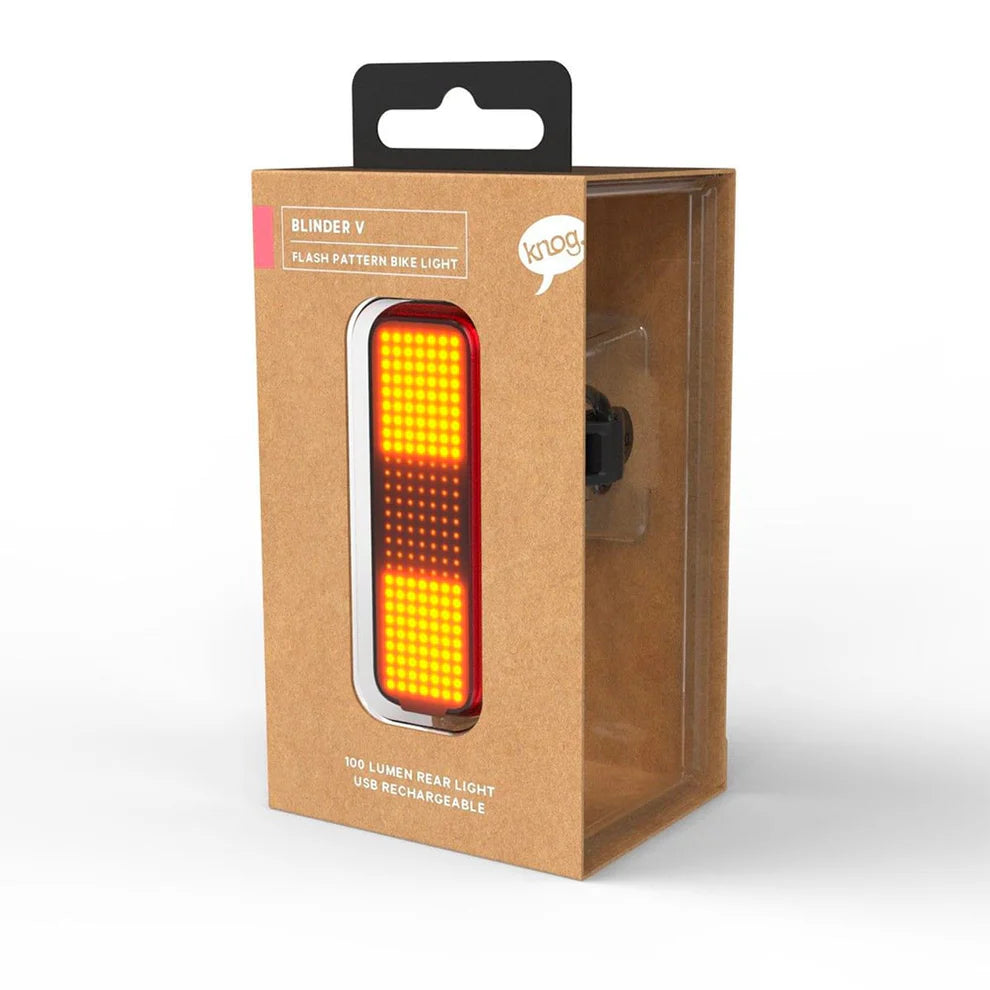 Fanale posteriore KNOG BLINDER V - Traffico - Nero