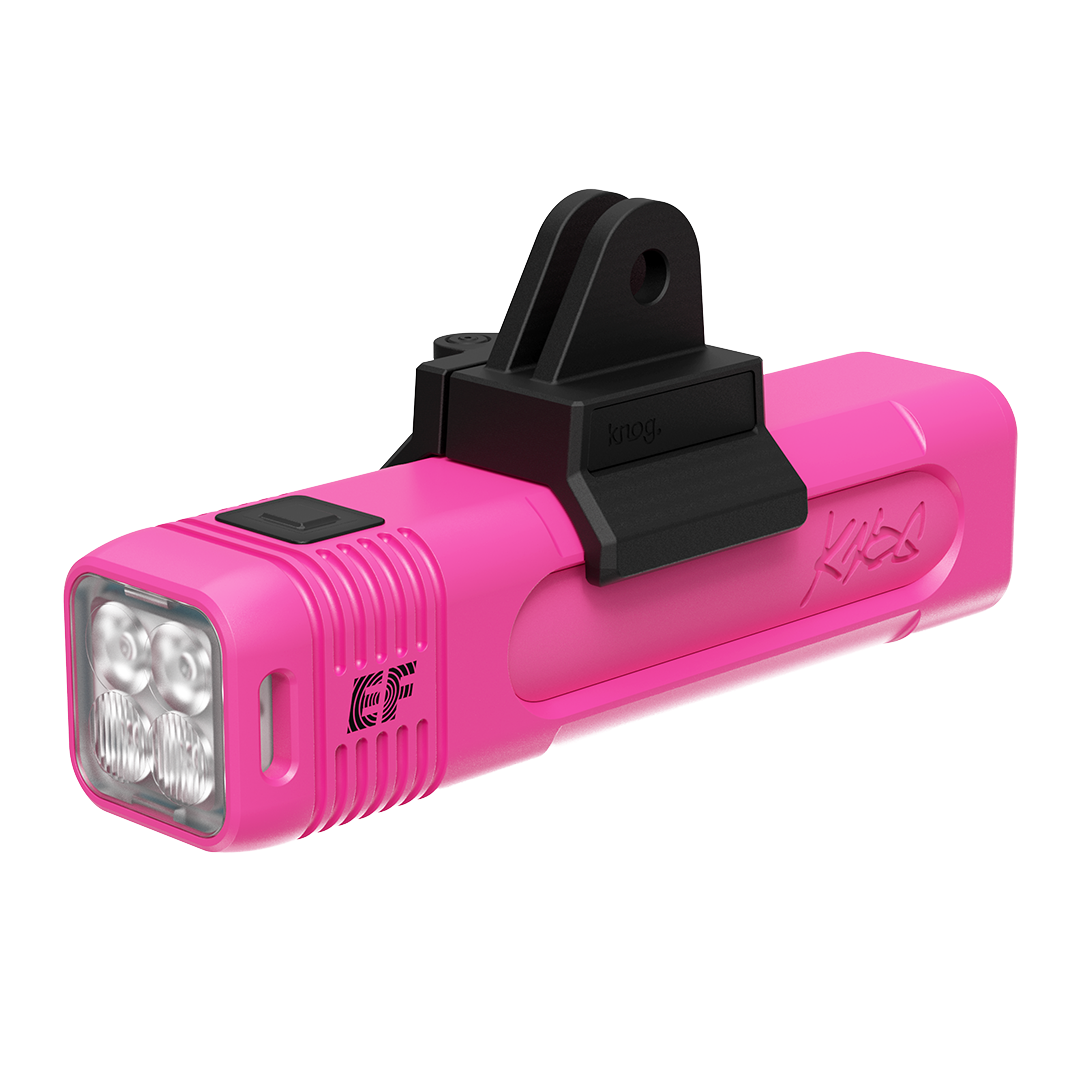 KNOG BLINDER PRO 900 Luce anteriore rosa - E.F. Pro Cycling Edizione limitata