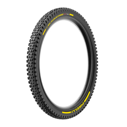 Copertone PIRELLI SCORPION BLACK STING 27.5x2.40 Soft DH+Wall Tubeless Ready pieghevole nero/giallo Edizione Team