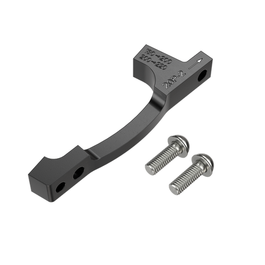 SRAM PostMount 20P-2 Adattatore a staffa per dischi da 200/220 mm + Elementi di fissaggio in acciaio inox