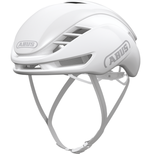 ABUS GAMECHANGER 2.0 PURE Casco da strada Bianco