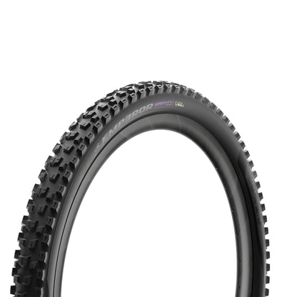Pneumatico PIRELLI SCORPION EMPEROR 27.5x2.40 Supersoft DH+Wall Tubeless Ready con cerchietto pieghevole Nero/Giallo Team Edition