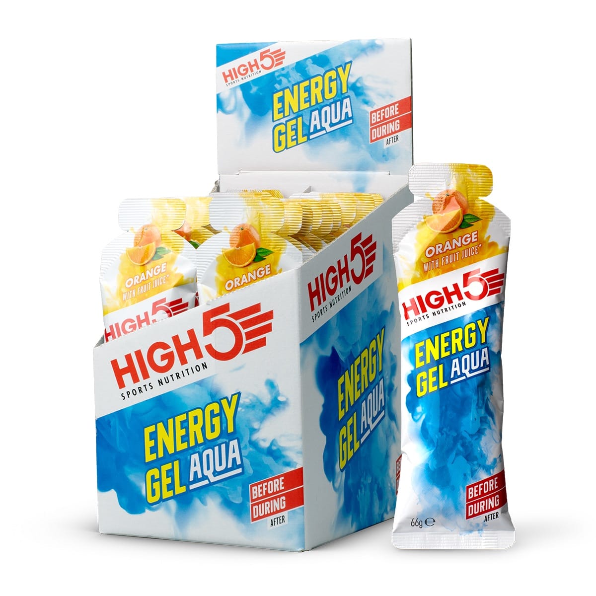 Gel energetico HIGH5 ENERGY GEL Acqua (66g) Arancione