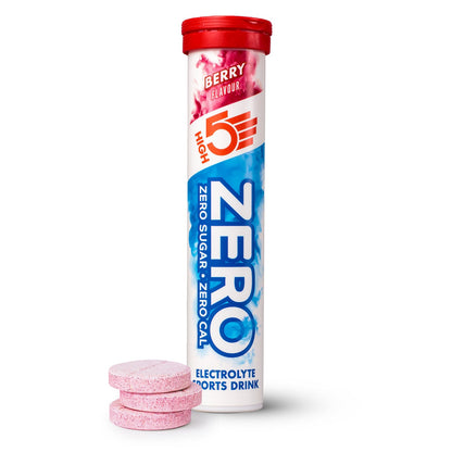 Pastiglie di Idratazione Elettroliti HIGH5 ZERO (x20) Frutti Rossi