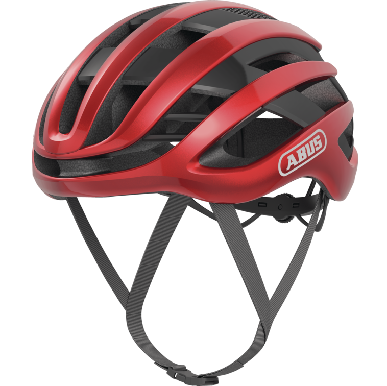 ABUS AIRBREAKER PERFORMANCE Casco da strada Rosso