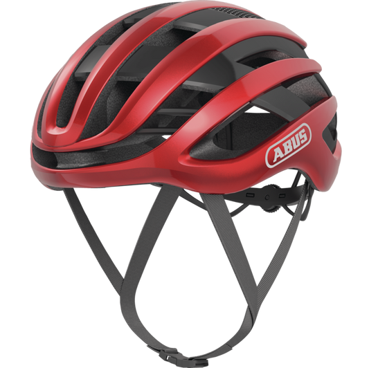 ABUS AIRBREAKER PERFORMANCE Casco da strada Rosso