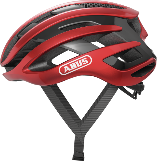 ABUS AIRBREAKER PERFORMANCE Casco da strada Rosso