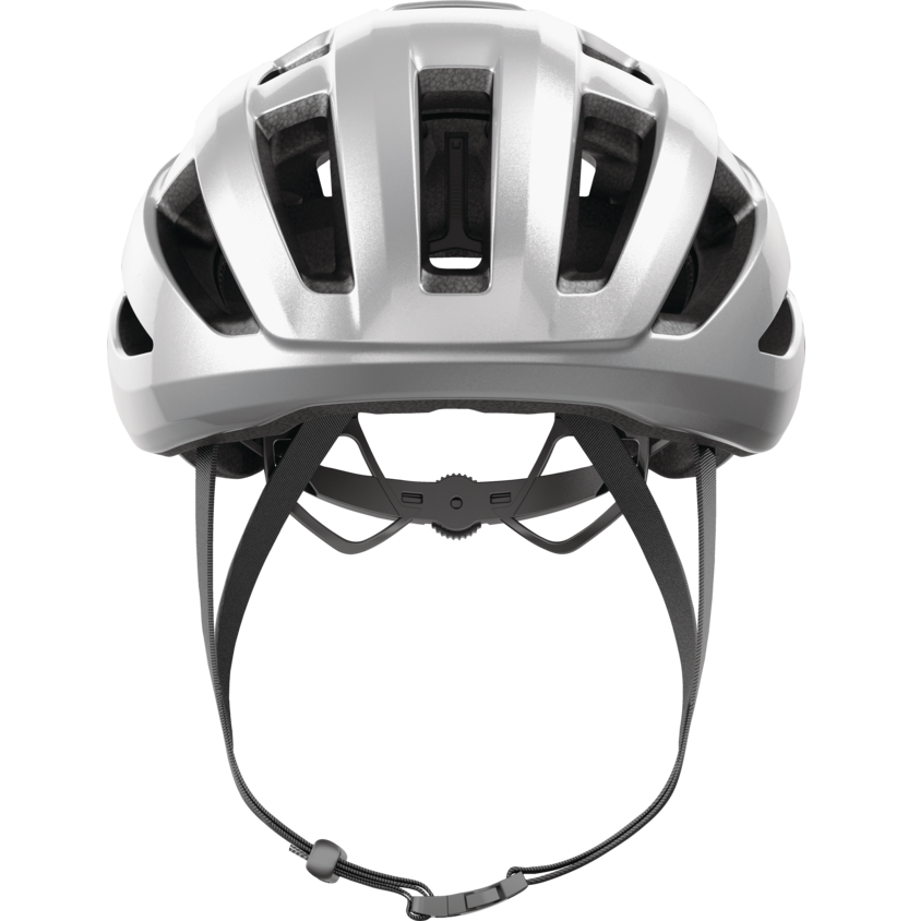 ABUS POWERDOME Casco da strada argento