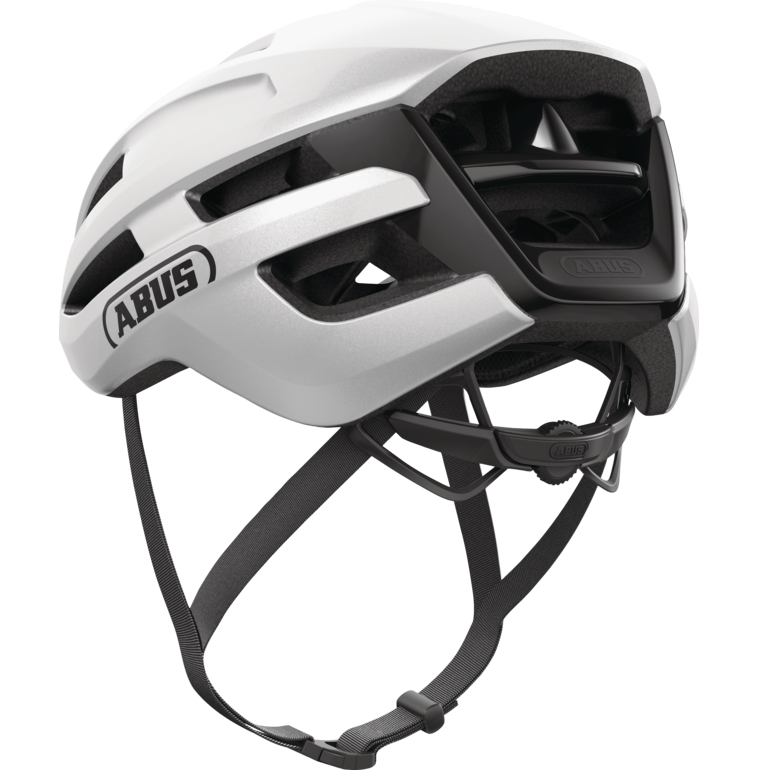 ABUS POWERDOME Casco da strada argento